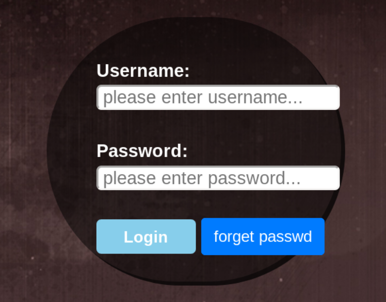 Login Page